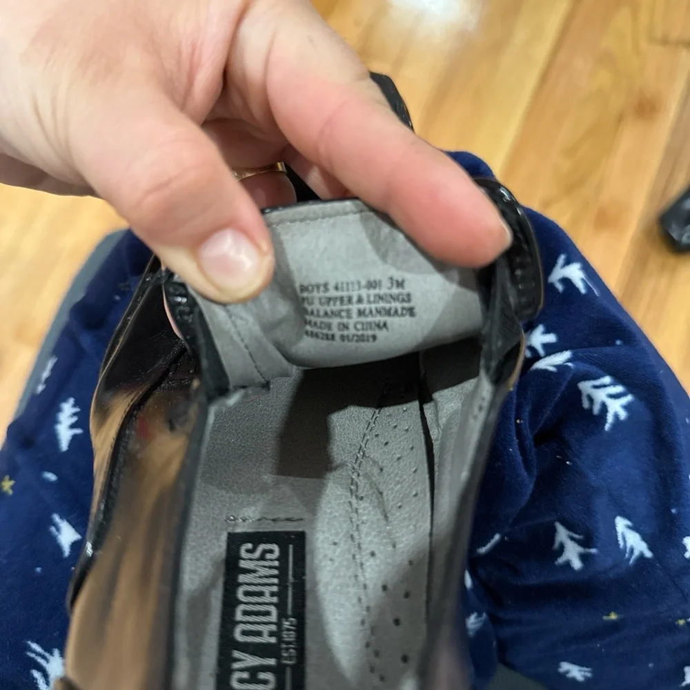 Kid boy Black Slip-On Dress Shoes